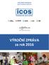 ICOS Český Krumlov, o.p.s. Výroční zpráva za rok ICOS ČESKÝ KRUMLOV obecně prospěšná společnost