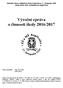 Výroční zpráva o činnosti školy 2016/2017