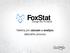 FoxStat. Change the Net.Work. Nástroj pro záznam a analýzu datového provozu