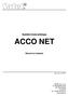 Systém řízení přístupu ACCO NET Návod na instalaci