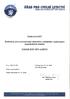 KONTROLNÍ SEZNAM STRAN Směrnice CAA/S-EXT-001-n/2015