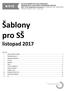 Šablony pro SŠ listopad 2017