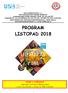 PROGRAM LISTOPAD 2018