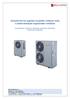 Záruční list na tepelné čerpadlo vzduch/voda s elektronickým expansním ventilem