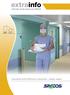 extrainfo informační žurnál společnosti SPEDOS Automatické dveře SPEDOS pro zdravotnictví příklady realizací