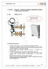 TECHNICKÝ LIST 1) Výrobek: DUAL-MIX - sestava pro kombinaci podlahového vytápění s radiátorovým včetně skříně 2) Typ: IVAR.