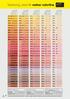 barevný vzorník weber colorline