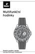 Multifunkční hodinky. Návod k použití a záruka. Tchibo GmbH D Hamburg 71670AS6X6IIIZAMIT