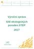 Výroční zpráva Sítě ekologických poraden STEP 2017
