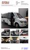 Model: PARDUS 12 Obsaditelnost: Vozidlo: Mercedes Benz Sprinter 516 CDI/XL (160PS/122 KW)