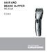 HAIR AND BEARD CLIPPER MC 3140 ČESKY