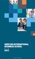 OBSAH 4 MERCURI INTERNATIONAL BUSINESS SCHOOL 6 PŘEHLED PROGRAMŮ 8 RŮZNÉ TYPY PROGRAMŮ A ÚROVNĚ ÚČASTNÍKŮ 9 JAK SE PŘIHLÁSIT 10 ŘÍZENÍ PRODEJE