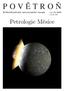 Královéhradecký astronomický časopis číslo S1/2006 ročník 14. Petrologie Měsíce