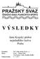 V Ý S L E D K Y. Jarní Krajský přebor nejmladšího žactva Praha