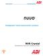 NUUO Crystal. Uživatelská příručka. Inteligentní řešení kamerového systému. NVR Crystal. Uživatelská příručka (pro vzdálený přístup) CCTV