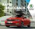 ŠKODA RAPID SPACEBACK PŘÍSLUŠENSTVÍ