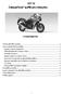 SPY16 Zabezpečovací systém pro motocykly Uživatelská příručka