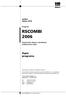Vydání duben 2010 RSCOMBI Generování skupin a kombinací zatěžovacích stavů. Popis programu. Všechna práva včetně práv k překladu vyhrazena.