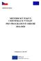 Ministerstvo financí METODICKÝ POKYN CERTIFIKACE VÝDAJŮ PRO PROGRAMOVÉ OBDOBÍ