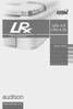 LRx 4.5 LRx 4.1k.   The Universal Sound. Návod k obsluze