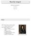 Obsah. Aplikovaná matematika I. Gottfried Wilhelm Leibniz. Základní vlastnosti a vzorce
