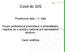 Úvod do GIS. Prostorová data II. část. Pouze podkladová prezentace k přednáškám, nejedná se o studijní materiál pro samostatné studium.