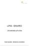 LPIS - ENVIRO. Uživatelská příručka. Česká republika - Ministerstvo zemědělství