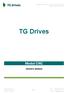 TG Drives Modul CNC návod k obsluze