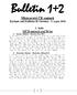 Bulletin 1+2. Mistrovství ČR seniorů Rychnov nad Kněžnou 28. července - 5. srpna 2018