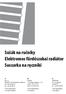Sušák na ručníky Elektromos fürdőszobai radiátor Suszarka na ręczniki