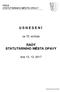 RADA STATUTÁRNÍHO MĚSTA OPAVY USNESENÍ. ze 75. schůze RADY. dne Anonymizované usnesení