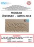 PROGRAM ČERVENEC - SRPEN 2018