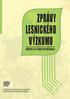 REPORTS OF FORESTRY RESEARCH VĚDECKÝ RECENZOVANÝ ČASOPIS SCIENTIFIC REVIEWED JOURNAL