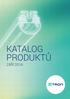 KATALOG PRODUKTŮ ZÁŘÍ 2016