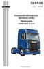 00: Produktové informace pro záchranné složky. cs-cz. Nákladní vozidlo Vozidla řady P, G, R a S. Vydání 1. Scania CV AB 2016, Sweden