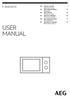 Návod k použití Gebruiksaanwijzing User Manual Notice d'utilisation Benutzerinformation Navodila za uporabo