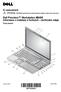 Dell Precision Workstation M6400 Informace o instalaci a funkcích technické údaje