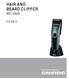 HAIR AND BEARD CLIPPER MC 6040 ČESKY