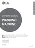 WASHING MACHINE OWNER S MANUAL