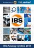 partner! IBS-Katalog výrobků 2018