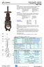 Teploty a chemické odolnosti / Temperature chart : Sedlo / Seat. Temp. C. Standardní seznam součástek / Standard parts list Označení