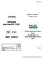 CHORUS. Legionella pneumophila 1 IgG REFI REFI 81091/12. Výrobce / Produs de / Hergestellt von: