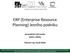 ERP (Enterprise Resource Planning) lesního podniku