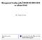 Management kvality podle ČSN EN ISO 9001:2016 ve vybrané firmě. Bc. Radek Šimek