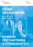 ČESKÁ ORL AKADEMIE Hradec Králové NABÍDKA PRO PARTNERY A VYSTAVOVATELE