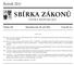 SBÍRKA ZÁKONŮ. Ročník 2011 ČESKÁ REPUBLIKA. Částka 101 Rozeslána dne 30. září 2011 Cena Kč 44, O B S A H :