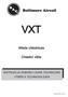 VXT. Wie e ch³odnicze. Chladicí vìže INSTRUKCJA DOBORU I DANE TECHNICZNE VÝBÌR A TECHNICKÁ DATA. Bulletin D 280/3-4 PL/CZ