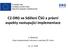 CZ-DRG ve Sdělení ČSÚ a právní aspekty nastupující implementace. V. Těšitelová Ústav zdravotnických informací a statistiky ČR, Praha