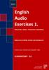 English Audio Exercises 1.