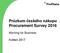 Průzkum českého nákupu Procurement Survey 2016